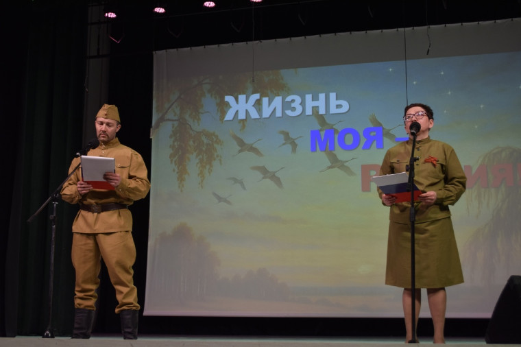 Отчетный концерт МБОУ "СОШ" с. Визинга.